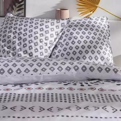 Parure de couette TODAY Sunshine 17.17 240x260cm - Imprimée - Coton 57 fils Parure de couette TODAY Sunshine 17.17 240x260cm - Imprimée - Coton 57 fils
