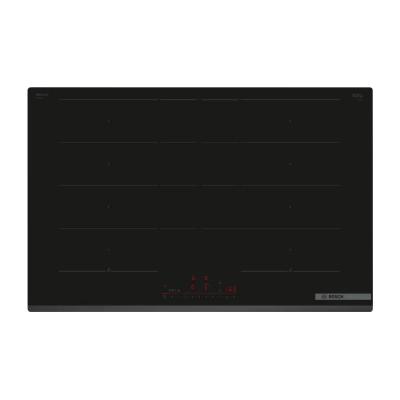 Bosch Serie 8 PXY83KHC1E plaque Noir Intégré 80 cm Plaque avec zone à induction 4 zone(s)