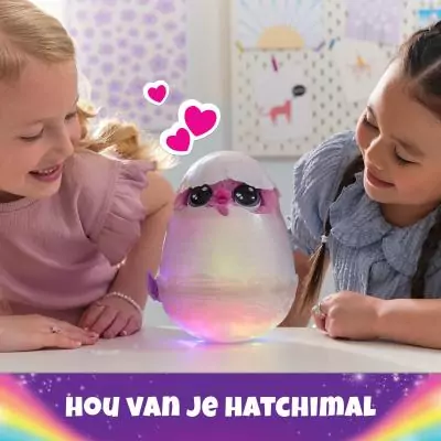 Hatchimals Alive Pufficorn Éclosion Secrète Peluches et animaux interactifs Oeuf Surprise À Faire Éclore, Lumières Et Brume