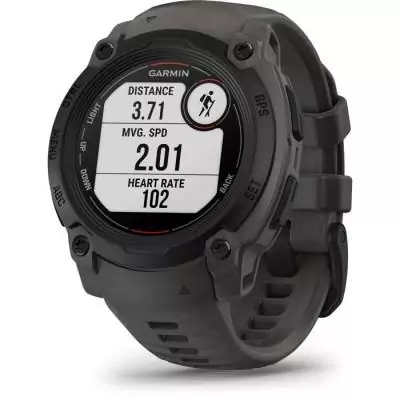 Montre connectée sport - GARMIN - Instinct E - 40 mm - Noir/Gris charbon