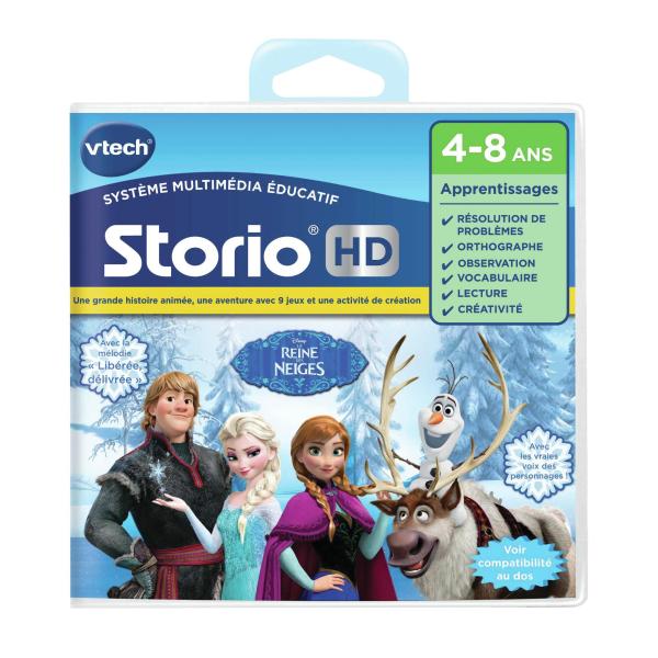 VTech Jeu Storio HD La reine des neiges