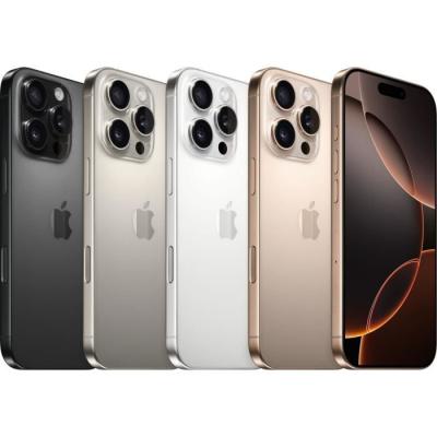 APPLE iPhone 16 Pro 128Go Noir Titane - Plus responsable et facilement réparable
