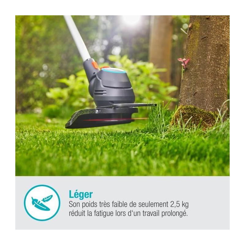Coupe-bordure sans fil GARDENA ComfortCut 23/18V - Pratique et performant