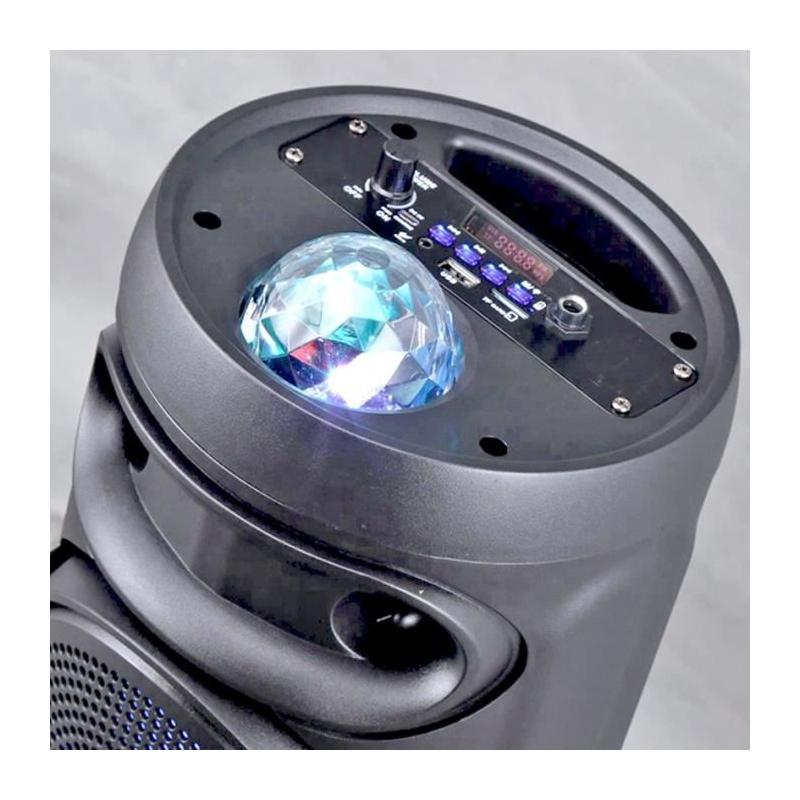 Enceinte Bluetooth 400W avec Boule LED Kaléidoscope
