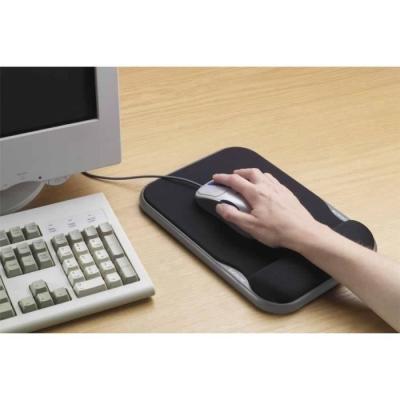 Tapis de souris en gel Kensington noir - ajustable en hauteur