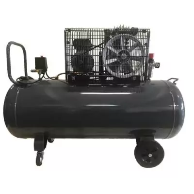 Compresseur d'air horizontal Domac LD200 - 200L - 2200W - 10 bars - 4 CV Compresseur d'air horizontal Domac LD200 - 200L - 2200W - 10 bars - 4 CV
