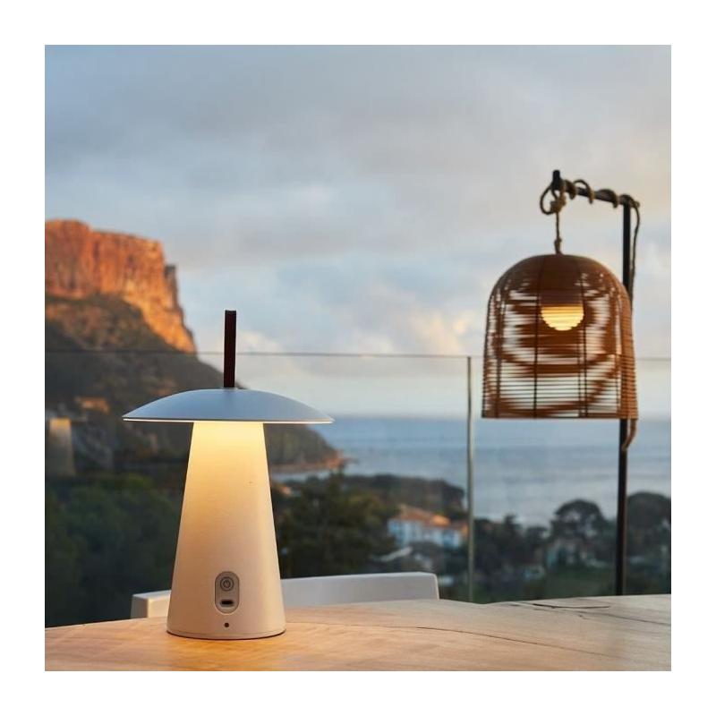 Lampe de table sans fil LUMISKY FUNGY - Design moderne et pratique