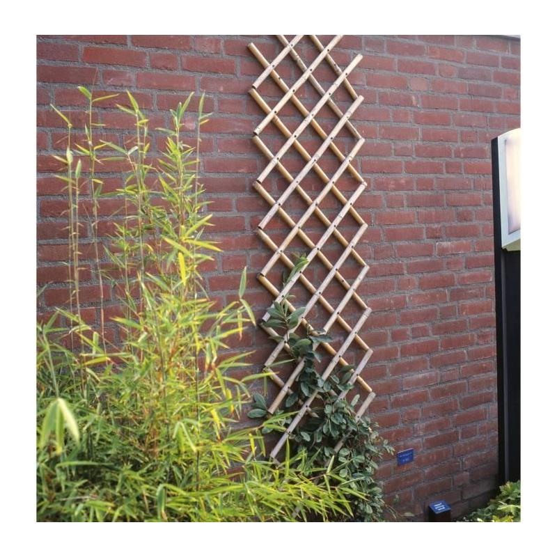 Treillis extensible en bambou - Naturel - 45 x 180 cm