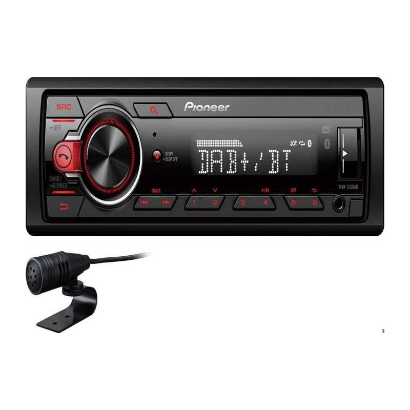 Autoradio Pioneer MVH-330DAB USB DAB+ AUX Bluetooth