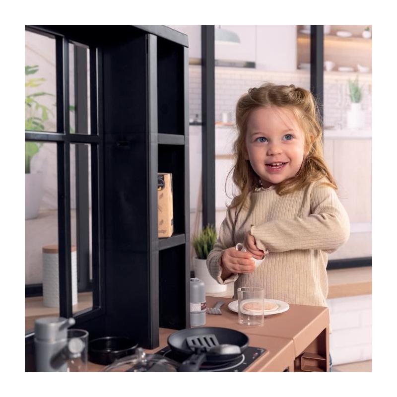 Cuisine enfant Smoby Loft 32 accessoires, design industriel • dès 3 ans