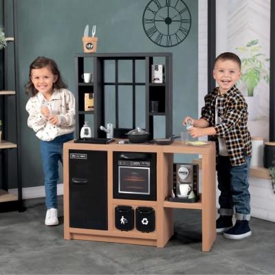 Cuisine enfant Smoby Loft 32 accessoires, design industriel • dès 3 ans
