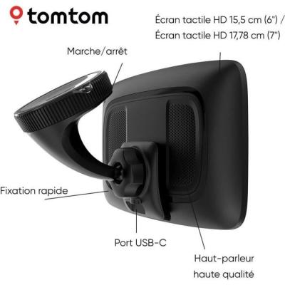 TomTom GO Expert 7 Plus: GPS Poids Lourd, Bus, Voiture