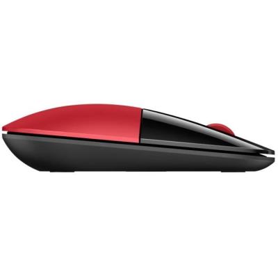 Souris sans fil HP Z3700 - Rouge Cardinal: Compact et performante