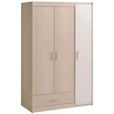 Ensemble enfant CHARLEMAGNE - Design contemporain - Acacia clair et blanc