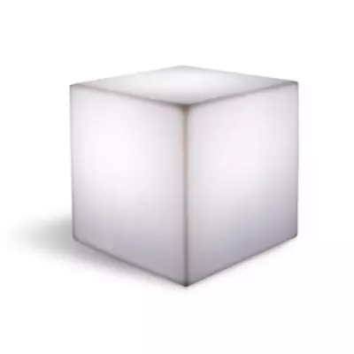 Lumisky Carry W40: Cube lumineux filaire pour extérieur LED - Blanc