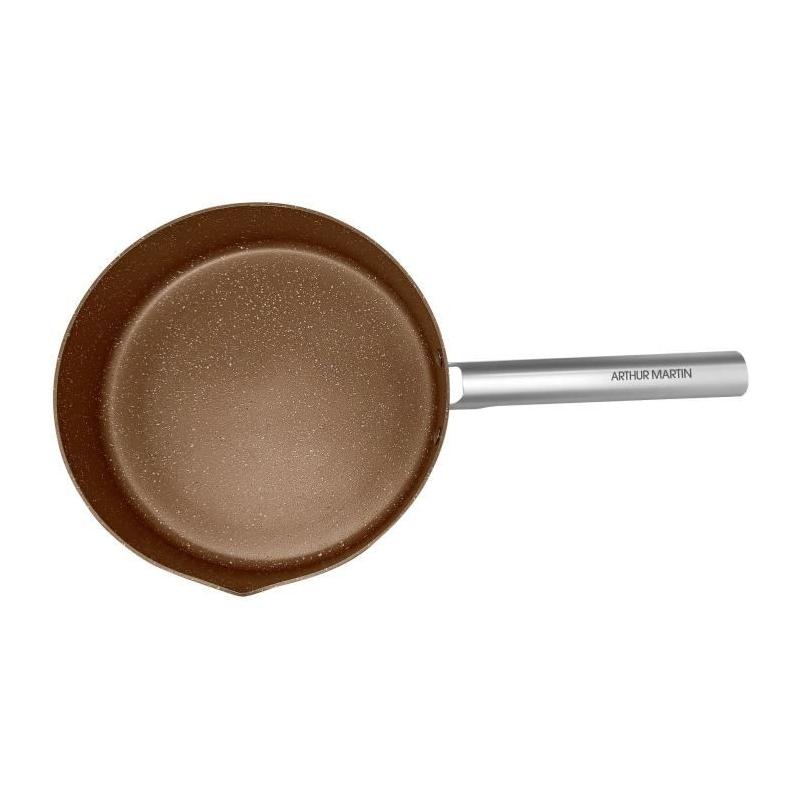 Sauteuse Arthur Martin 28 cm avec couvercle - Aluminium Forgé
