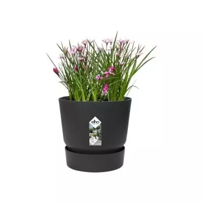 Pot de fleurs ELHO Greenville 47 cm Noir - 100% recyclé