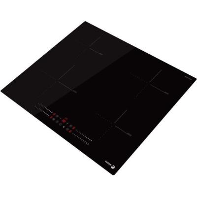 Table de cuisson induction FAGOR FTI468 - 4 foyers - Verre noir