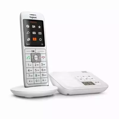 Téléphone Fixe CL660A Blanc - Compact et Performant