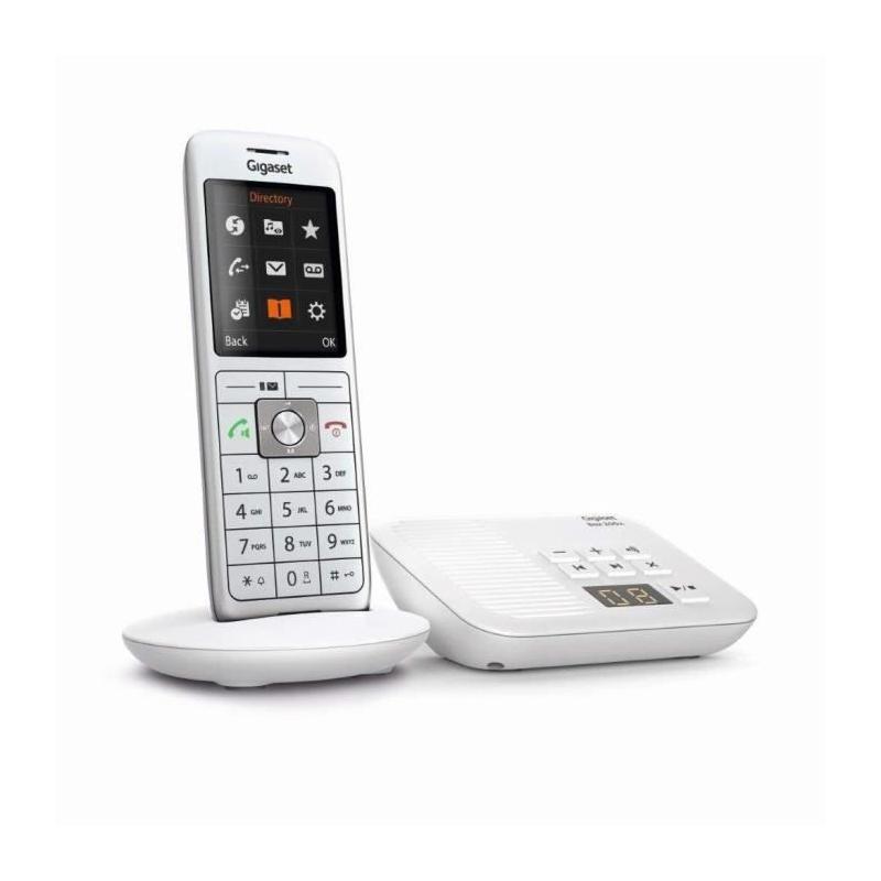 Téléphone Fixe CL660A Blanc - Compact et Performant