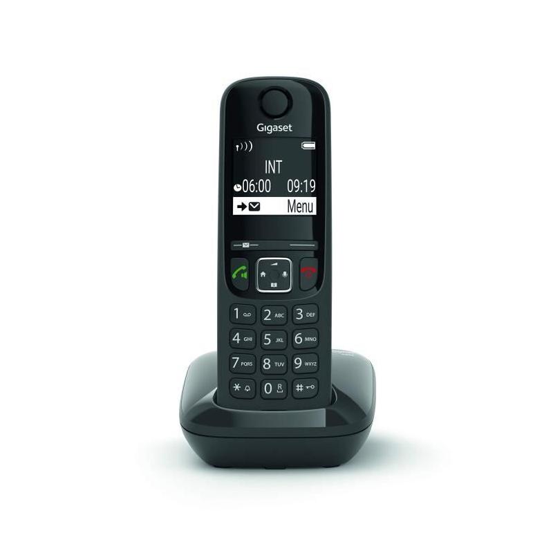 Téléphone Fixe AS690 Duo Noir - Complet et Pratique