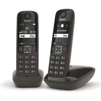 Téléphone Fixe AS690 Duo Blanc - Compact et performant