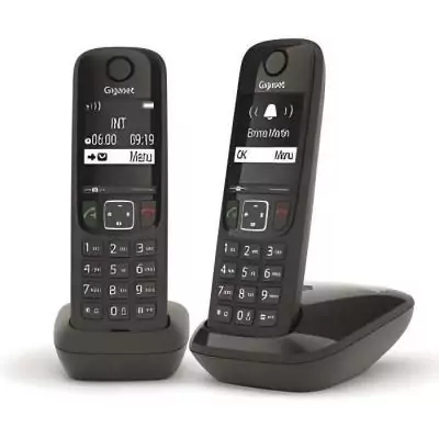 Téléphone Fixe AS690 Duo Blanc - Compact et performant