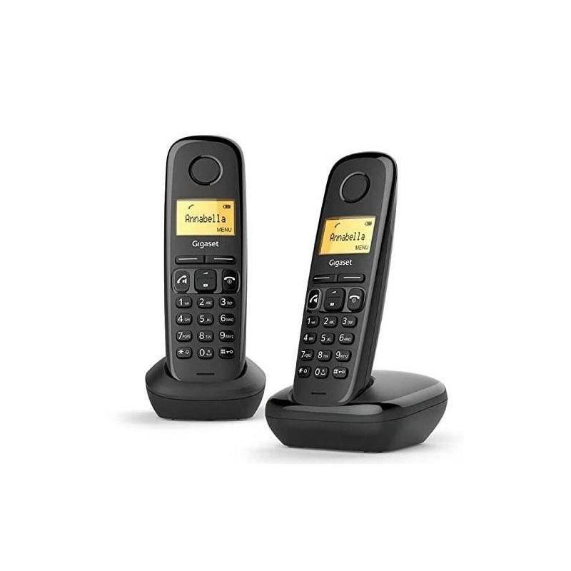 Téléphone sans fil GIGASET A270 Duo Noir - Pratique et performant