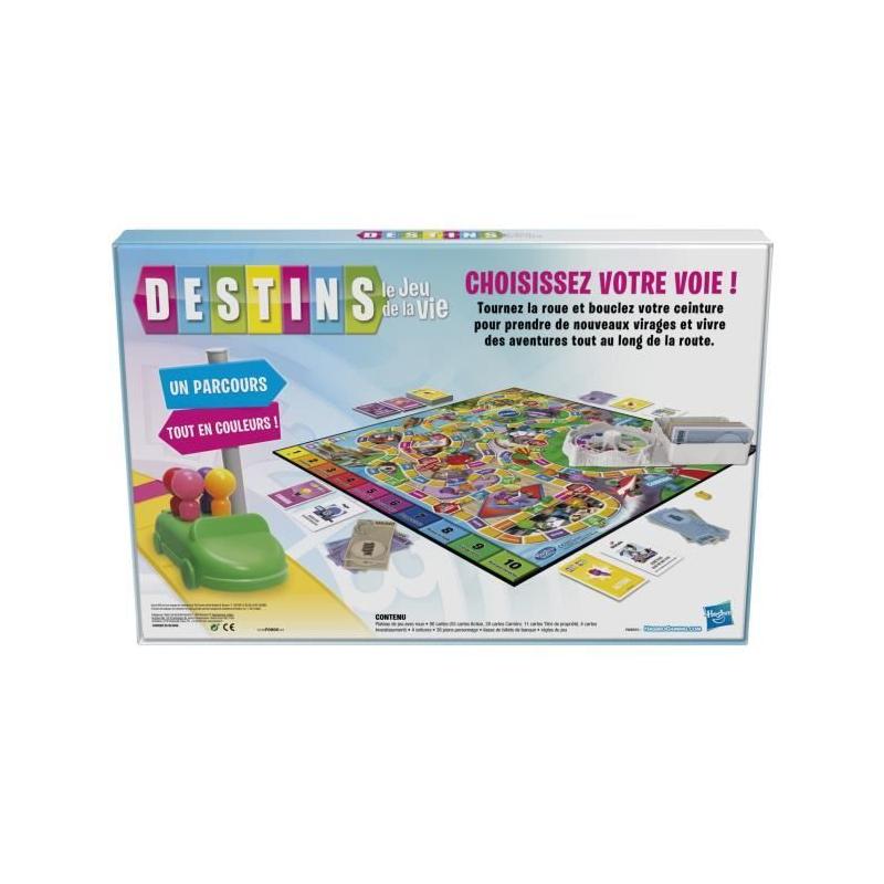 Destins Le jeu de la vie: jeu de plateau familial pour enfants dès 8 ans