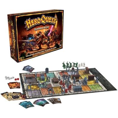 Découvrez Heroquest: Jeu d'aventures fantastiques dans un donjon