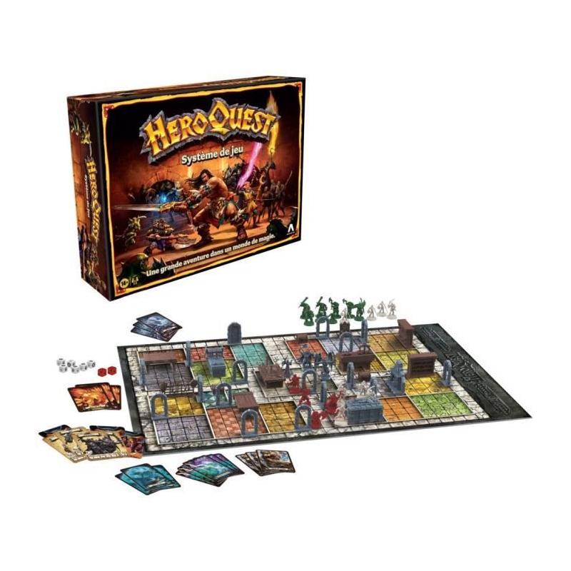 Découvrez Heroquest: Jeu d'aventures fantastiques dans un donjon