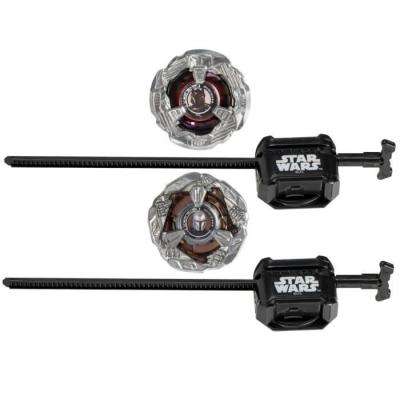 Pack de bataille Beyblade X The Mandalorian vs. Moff Gideon, Star Wars - Pour les fans dès 8 ans