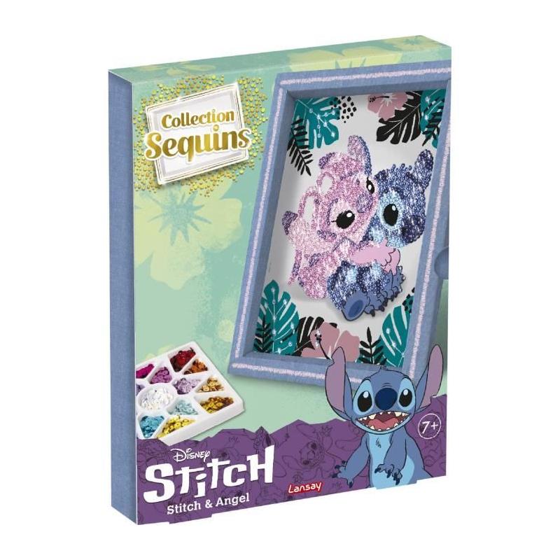 Jeu de création LANSAY - Collection sequins - STITCH & ANGEL - À partir de 7 ans