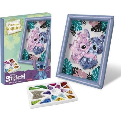 Jeu de création LANSAY - Collection sequins - STITCH & ANGEL - À partir de 7 ans