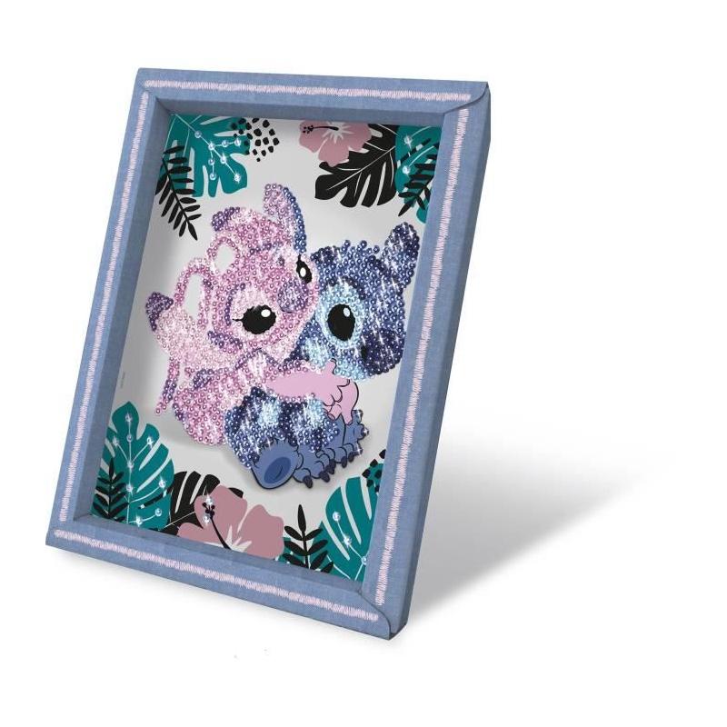 Jeu de création LANSAY - Collection sequins - STITCH & ANGEL - À partir de 7 ans