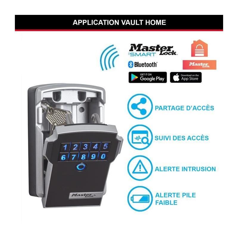 Armoire de sécurité Masterlock Boîte à clés 5441EURD - Taille L