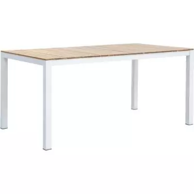 Table de jardin rectangulaire en bois d'Acacia - NAREL - 6 personnes