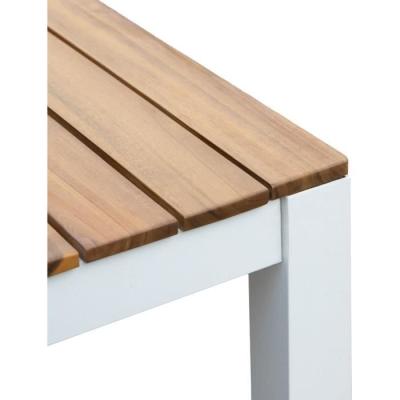 Table de jardin rectangulaire en bois d'Acacia - NAREL - 6 personnes