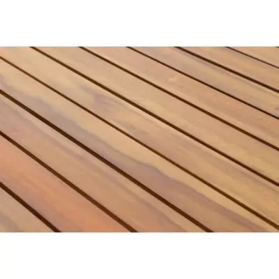 Table de jardin rectangulaire en bois d'Acacia - NAREL - 6 personnes