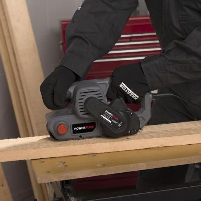 Ponceuse à bande Powerplus 1010 W - Idéale pour le ponçage et le polissage