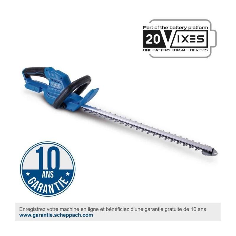 Taille-haies sans fil C-HT570-X - Coupe 51cm - SCHEPPACH 20V IXES