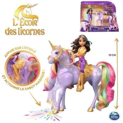 Découvrez la licorne magique Unicorn Academy de Spin Master Sophia et Wildstar