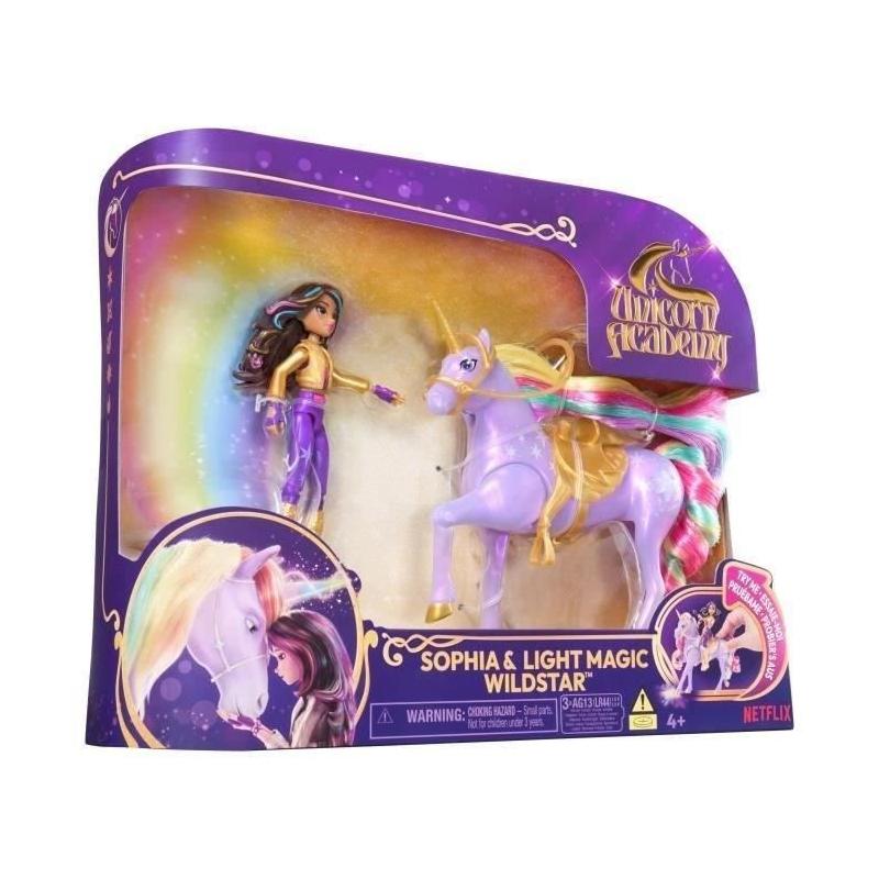 Découvrez la licorne magique Unicorn Academy de Spin Master Sophia et Wildstar