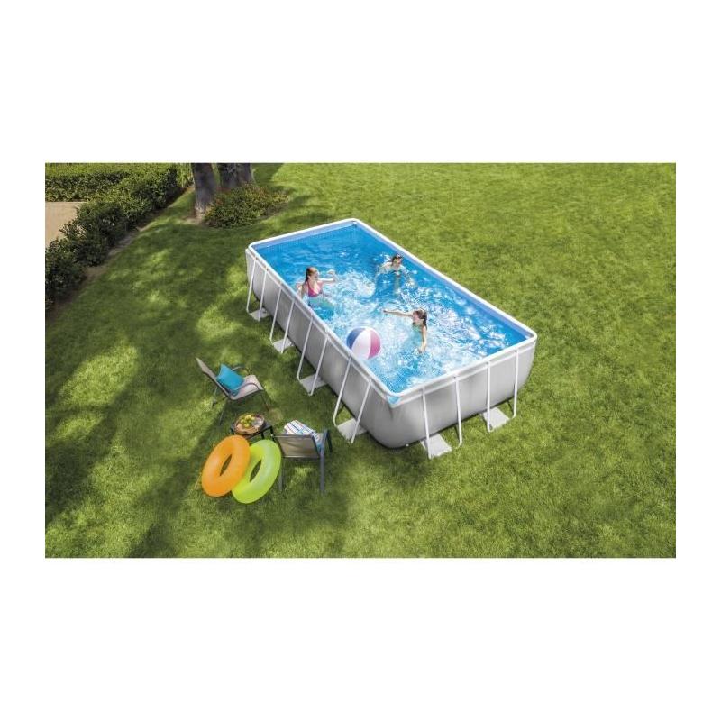 Piscine hors sol tubulaire INTEX - Pris Frame 488x244x107cm