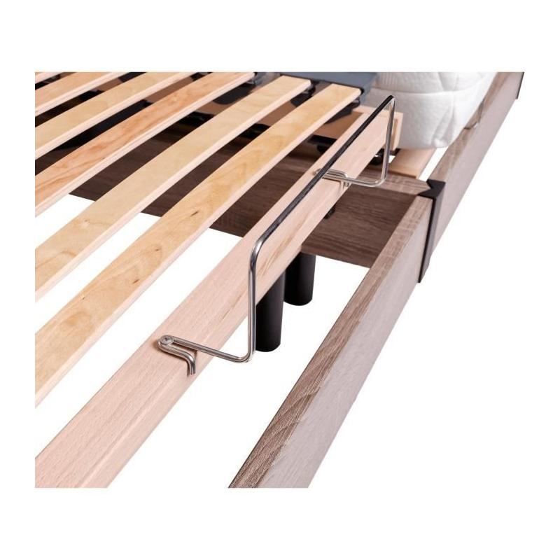 Ensemble relaxation matelas + sommiers électriques 2x80x200 - Qualité française