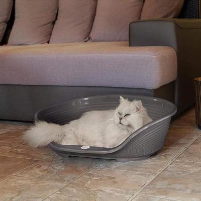 Panier pour chien FERPLAST SIESTA Deluxe Taille 4 - Gris foncé - Confort et style