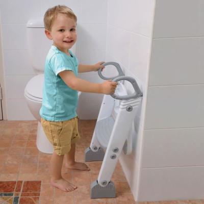 Réducteur de WC DREAMBABY - STEP-UP - Siège d'apprentissage - Gris