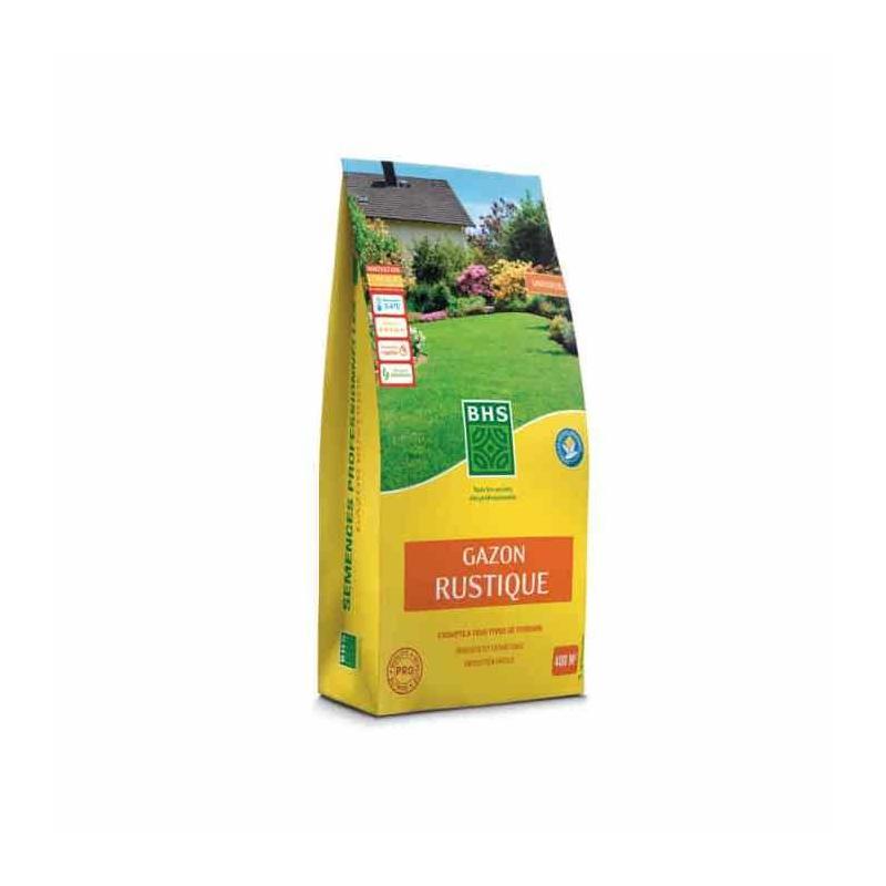 Gazon Rustique BHS - 5kg - Jardins Traditionnels - Dense & Esthétique