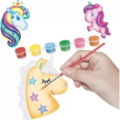 Kit de création de magnets Licorne - Loisir Créatif - MAIN D'ARTISTE - JEU DE PEINTURE