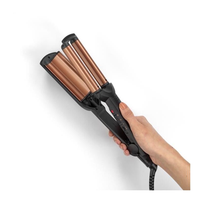 Lisseur BaByliss W2447E avec plaques larges ondulées